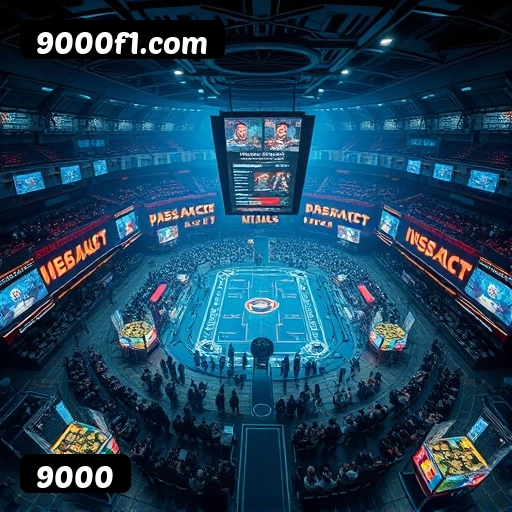 Números do app 9000 em material de marketing — ilustração, não auditoria